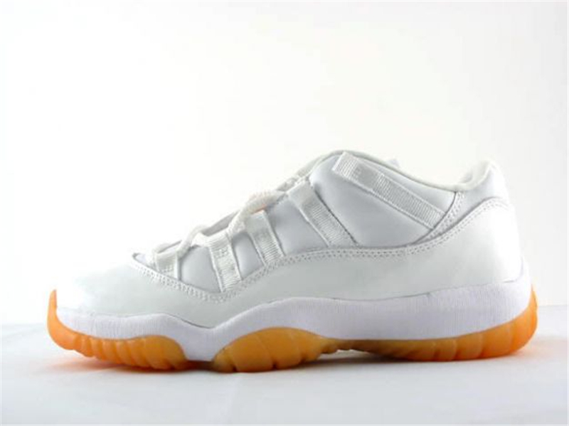 Authentic Air Jordan Xi Retro Low Wmns White Citrus
