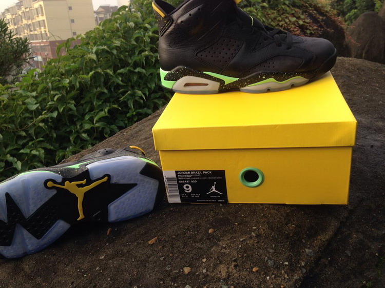 Authentic Air Jordan 6 World Cup Brazil
