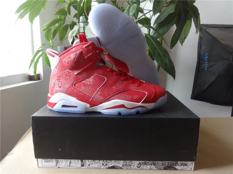 Ua Air Jordan 6 Retro Slam Dunk With Camo Boxes(Cheaper Version)