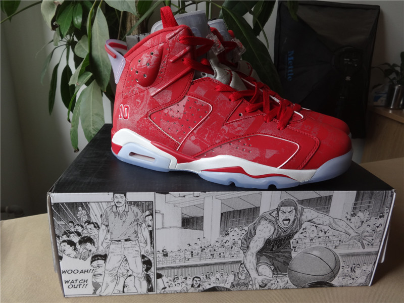 Ua Air Jordan 6 Retro Slam Dunk With Camo Boxes(Cheaper Version)