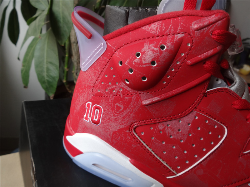 Ua Air Jordan 6 Retro Slam Dunk With Camo Boxes(Cheaper Version)