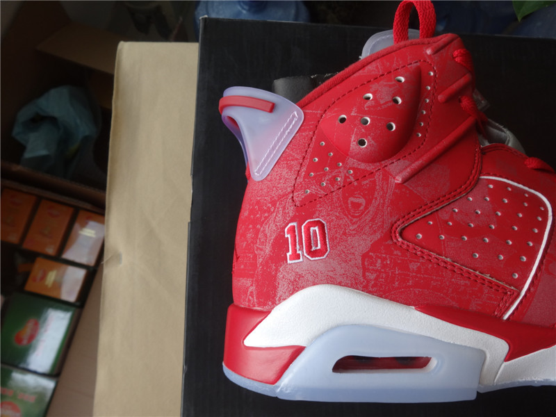 Ua Air Jordan 6 Retro Slam Dunk With Camo Boxes(Cheaper Version)