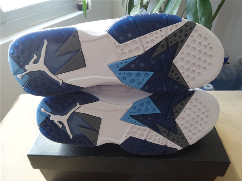 Authentic Air Jordan 7 French Blue