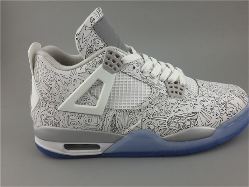 Authentic Air Jordan 4 "laser"