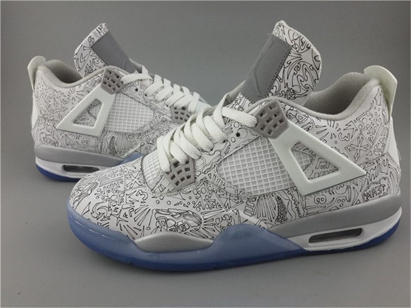 Authentic Air Jordan 4 \"laser\"