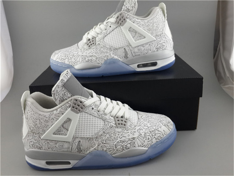 Authentic Air Jordan 4 \"laser\"
