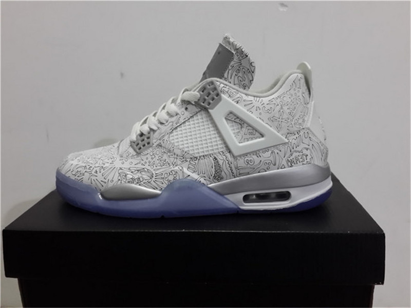 Authentic Air Jordan 4 \"laser\"