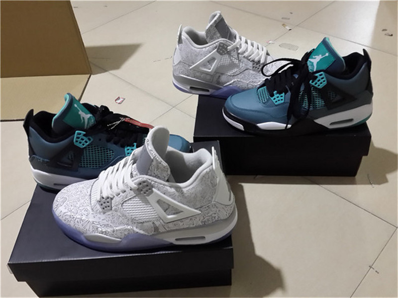 Authentic Air Jordan 4 \"laser\"