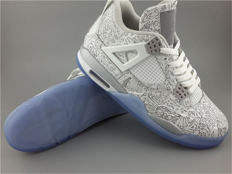 Authentic Air Jordan 4 \"laser\"