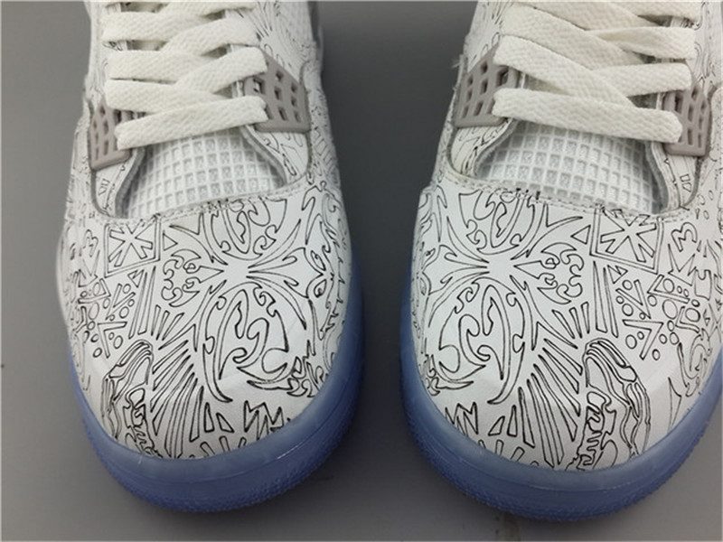 Authentic Air Jordan 4 \"laser\"