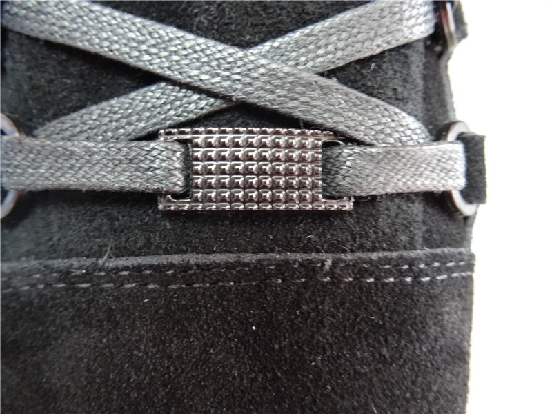 Super Perfect Balenciaga Arena Black High Sneakers