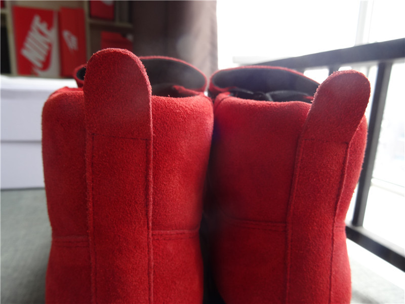 Super Perfect Balenciaga Arena Red High Sneakers