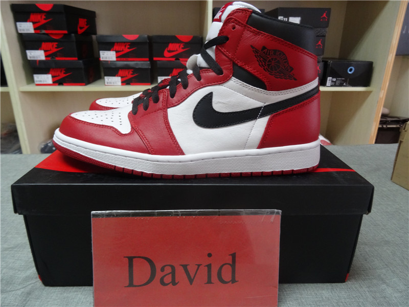 Authentic Air Jordan 1s Chicago