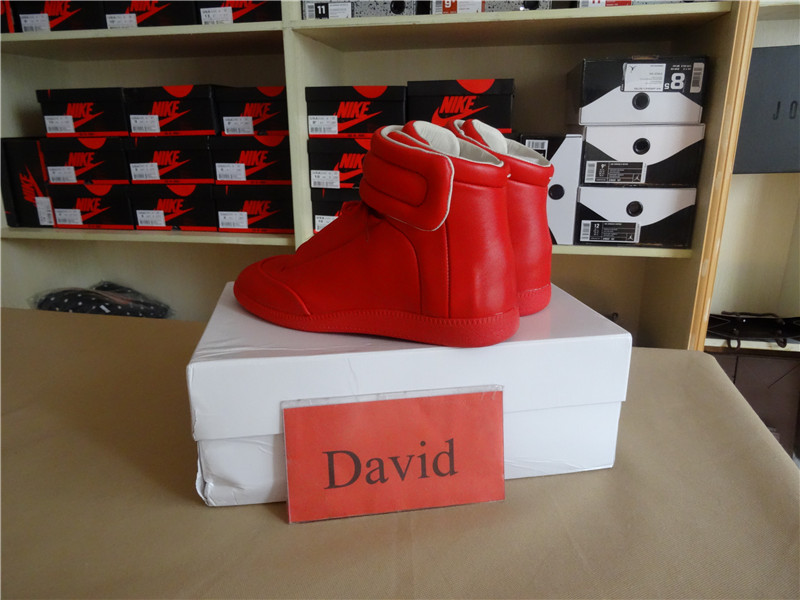 Super Max Perfect Martin Margiela High All Red