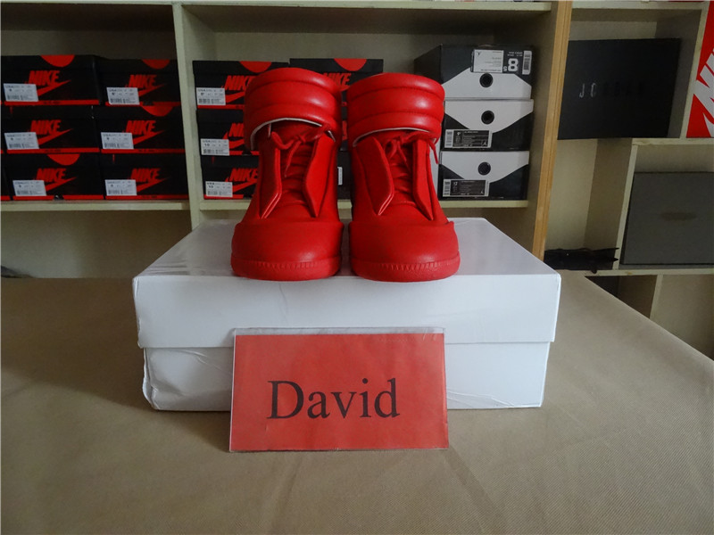 Super Max Perfect Martin Margiela High All Red