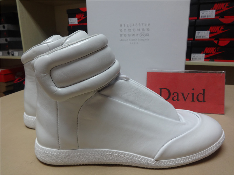 Super Max Perfect Martin Margiela High All White