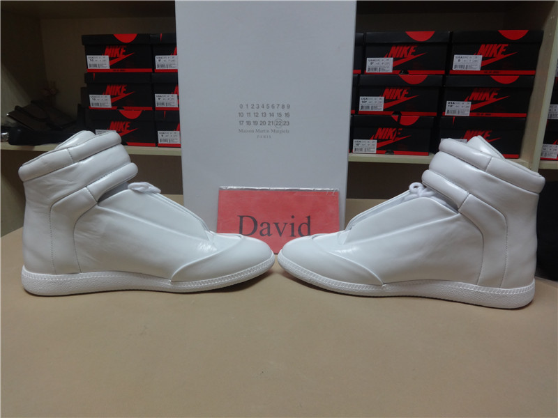 Super Max Perfect Martin Margiela High All White