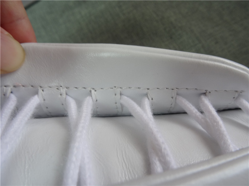 Super Max Perfect Martin Margiela High Patent Leather White