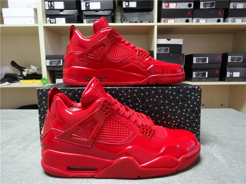 Authentic Air Jordan 11lab4 Red