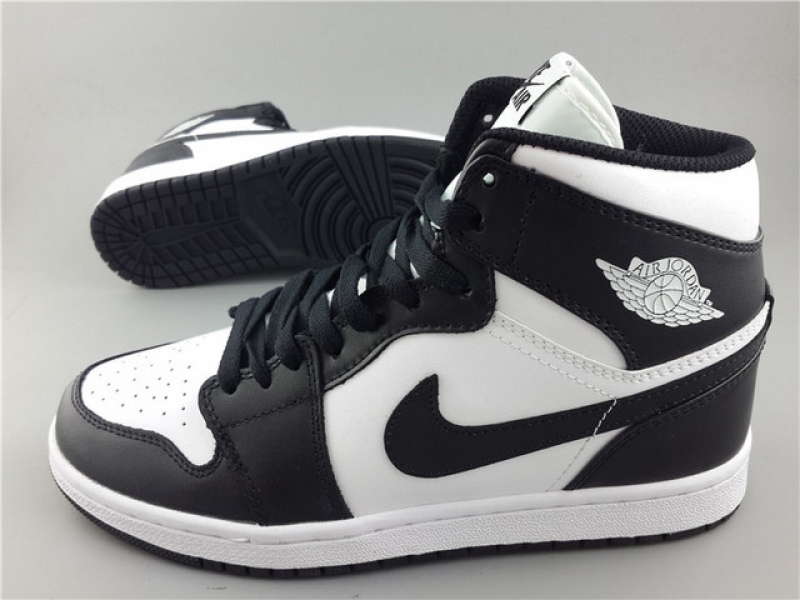 Authentic Air Jordan 1 Retro High OG Black White