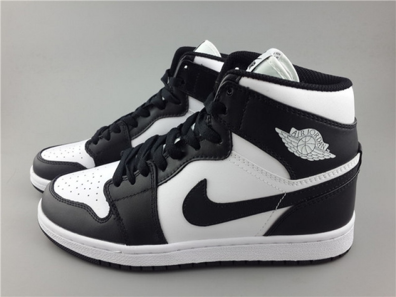 Authentic Air Jordan 1 Retro High OG Black White