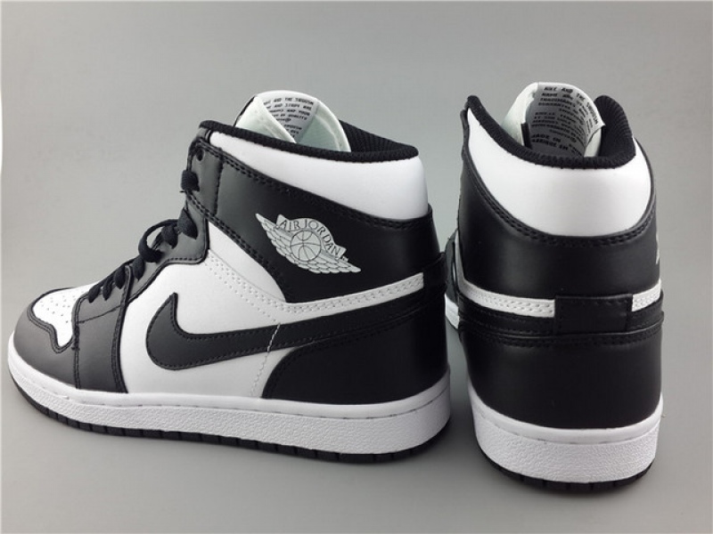 Authentic Air Jordan 1 Retro High OG Black White