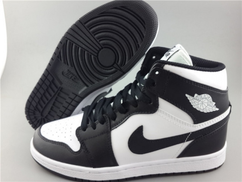 Authentic Air Jordan 1 Retro High OG Black White