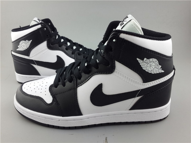 Authentic Air Jordan 1 Retro High OG Black White