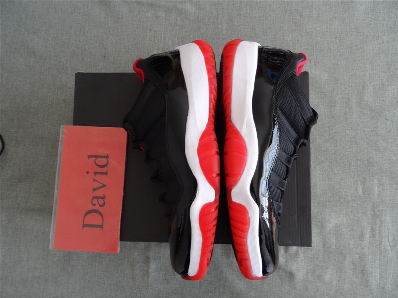 Authentic Air Jordan 11s Low Bred