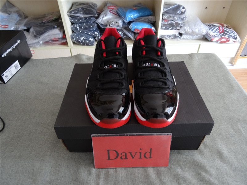 Authentic Air Jordan 11s Low Bred