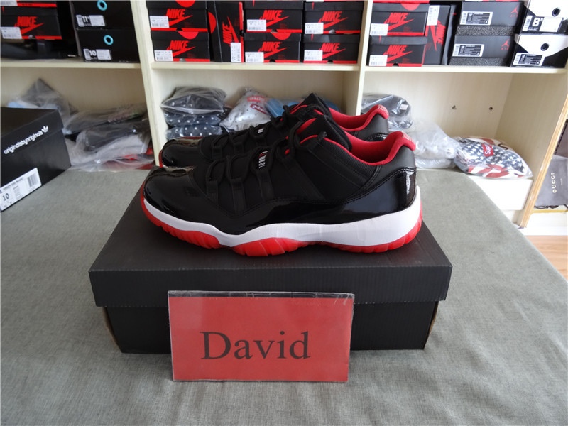 Authentic Air Jordan 11s Low Bred