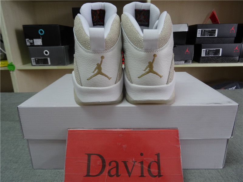 Authentic Air Jordan 10 Los Angeles OVO Limited Pairs