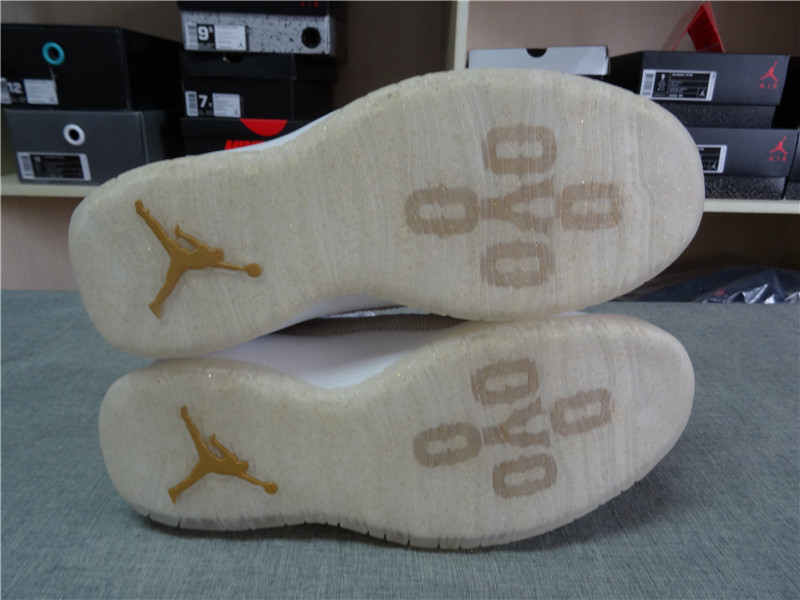 Authentic Air Jordan 10 Los Angeles OVO Limited Pairs