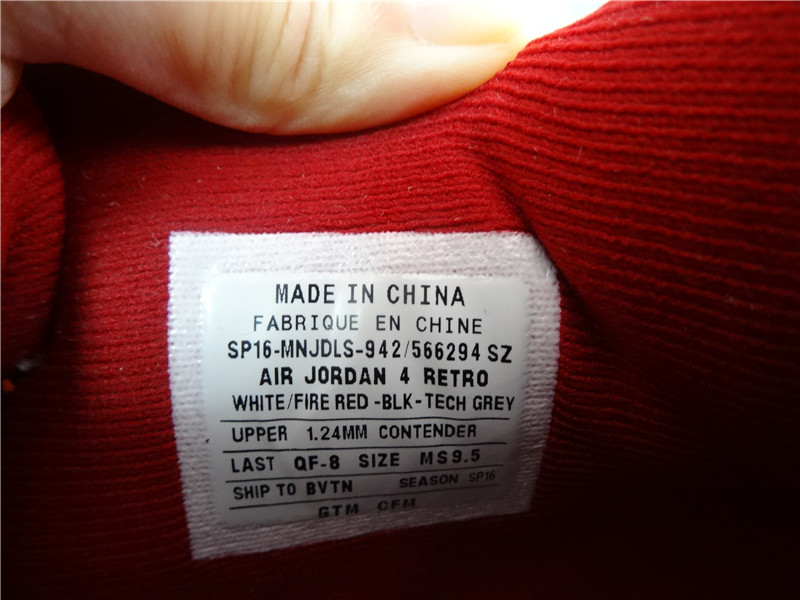 Authentic Air Jordan 4 Alternate 89