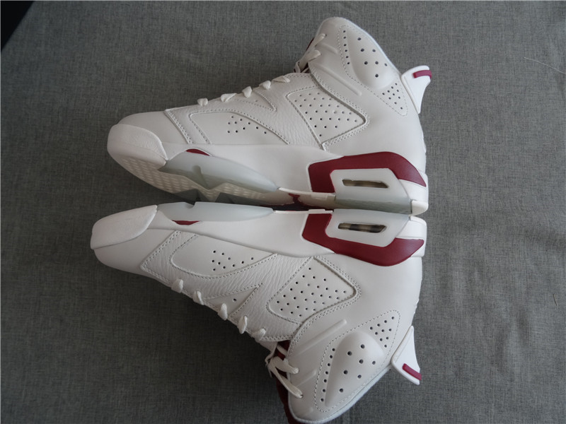 Authentic Air Jordan 6 Maroon