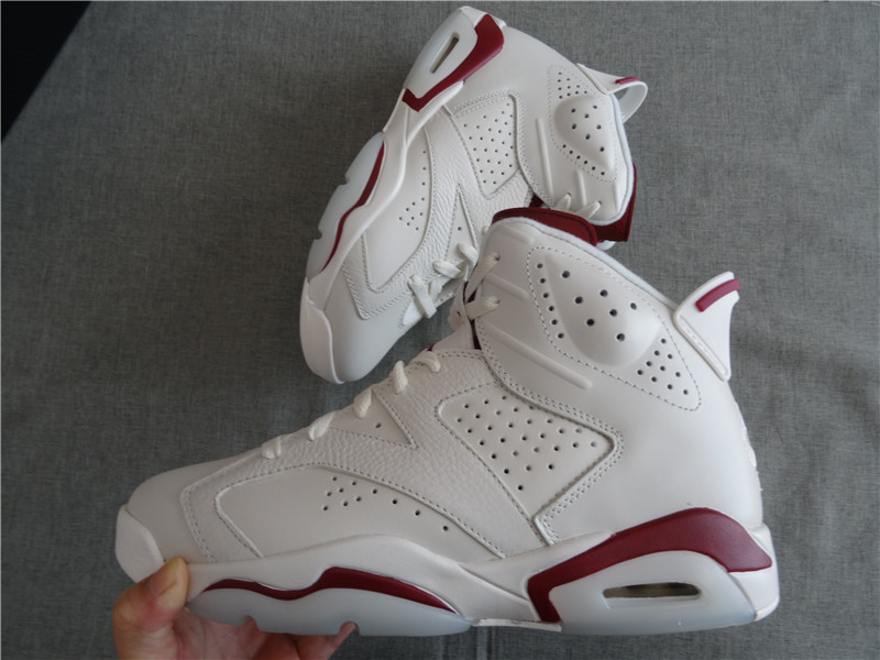 Authentic Air Jordan 6 Maroon