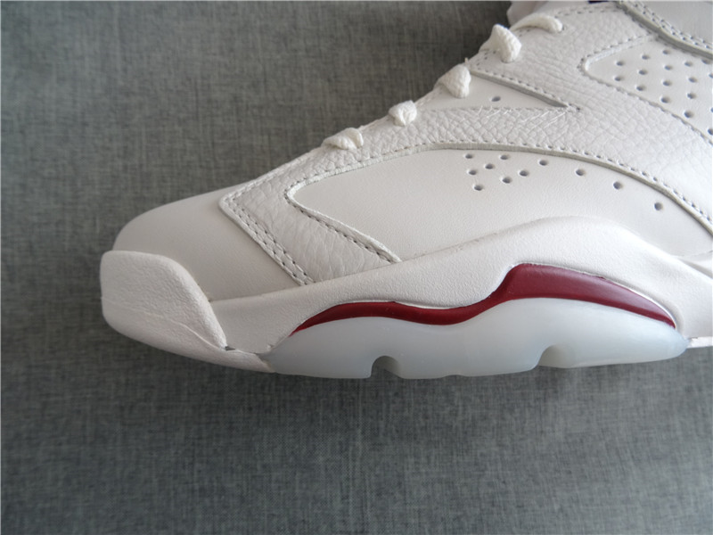 Authentic Air Jordan 6 Maroon