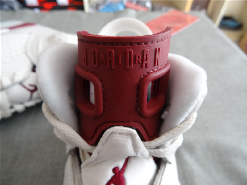 Authentic Air Jordan 6 Maroon