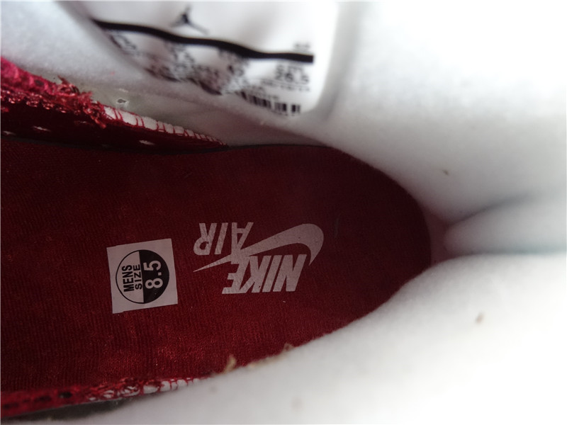 Authentic Air Jordan 6 Maroon