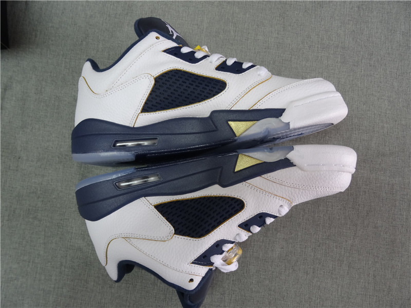 Authentic Air Jordan 5 Low Dunk From Above