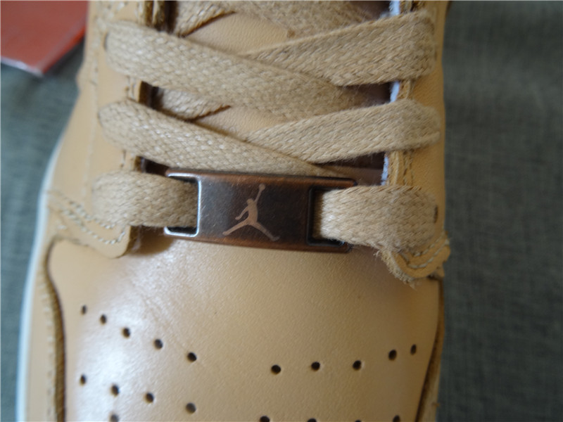 Authentic Air Jordan 1 Pinnacle Vachetta Tan