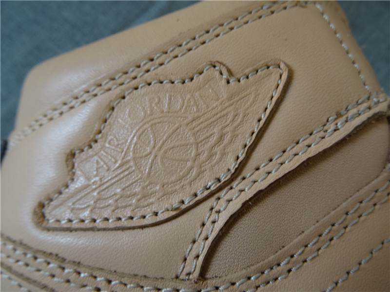Authentic Air Jordan 1 Pinnacle Vachetta Tan
