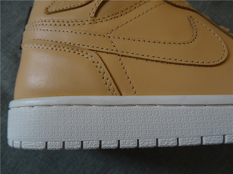Authentic Air Jordan 1 Pinnacle Vachetta Tan
