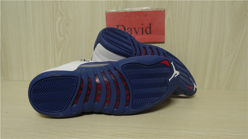 Authentic Air Jordan 12 French Blue