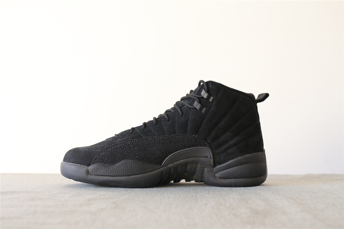Authentic Air Jordan 12s OVO Black