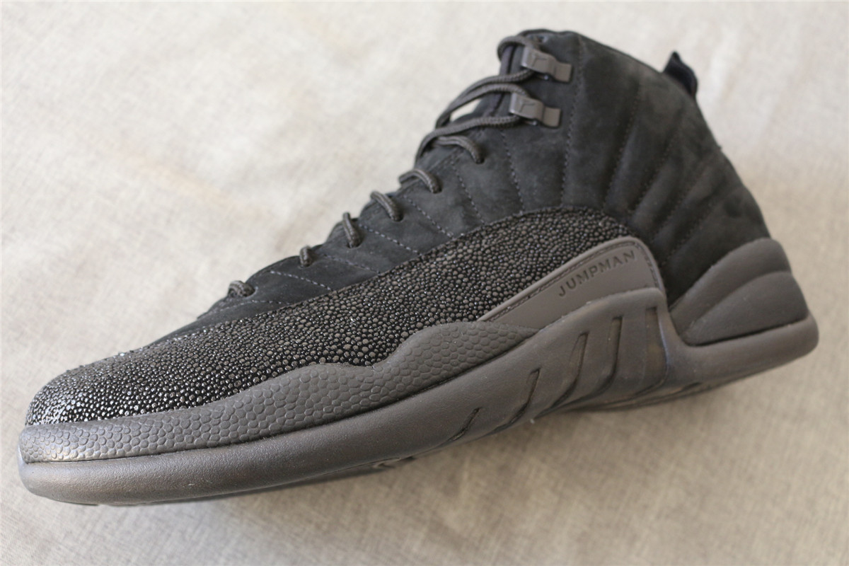 Authentic Air Jordan 12s OVO Black