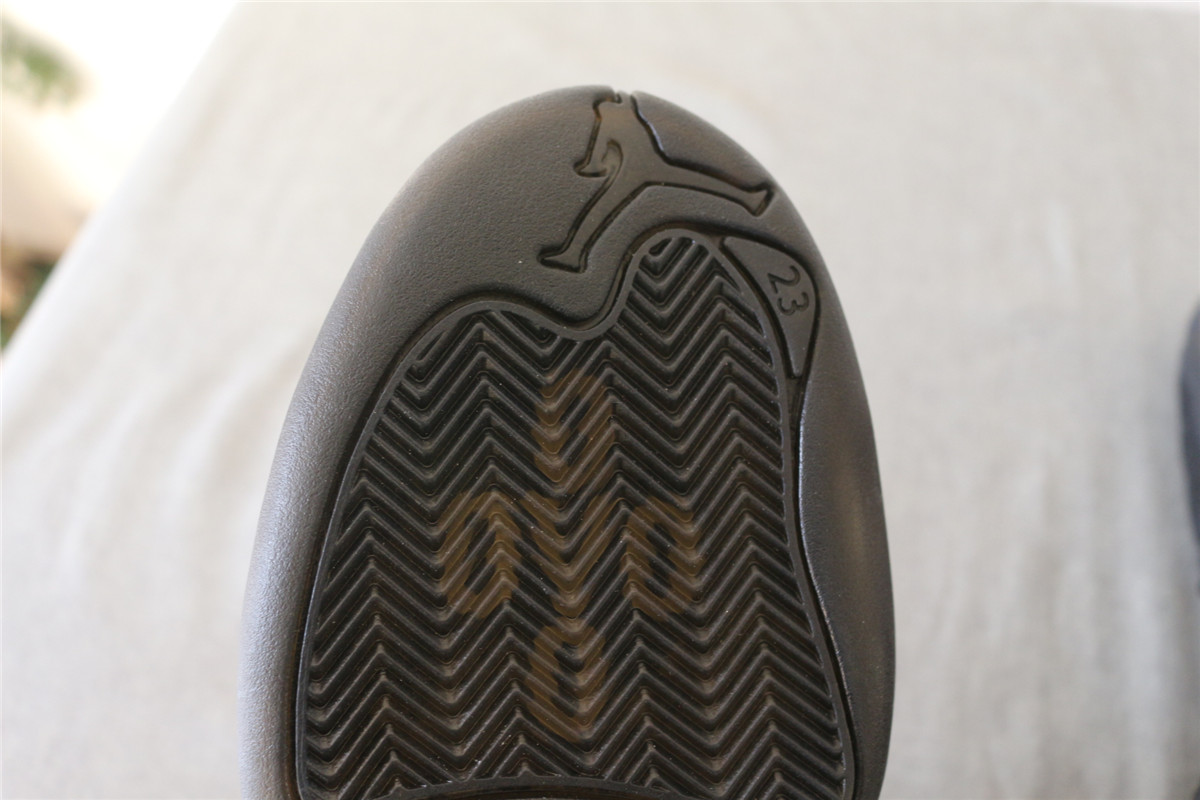 Authentic Air Jordan 12s OVO Black