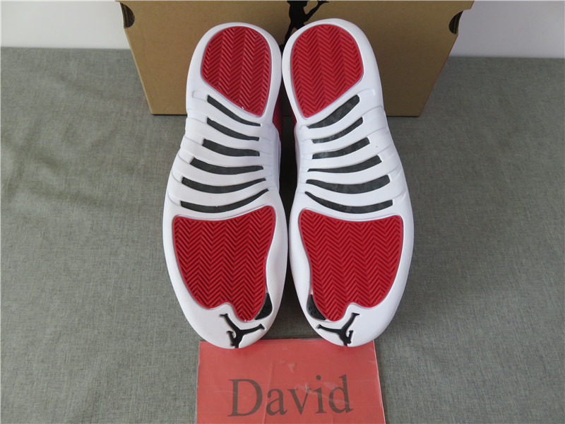 Authentic Air Jordan 12 Gym Red Aj12