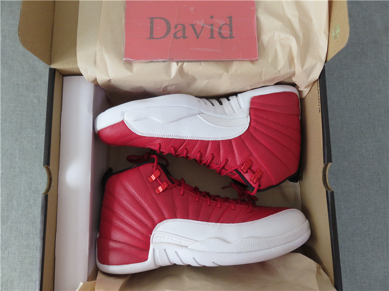 Authentic Air Jordan 12 Gym Red Aj12
