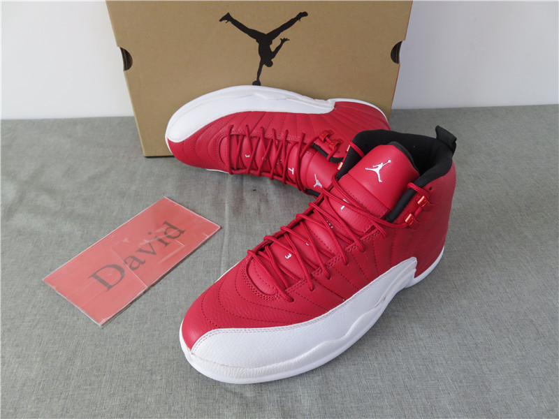 Authentic Air Jordan 12 Gym Red Aj12